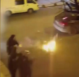 İstanbul - Küçükçekmece'de havai fişek atan şüpheli gözaltına alındı