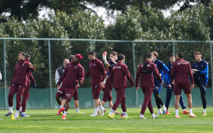 Trabzonspor’da Galatasaray maçı hazırlıkları sürüyor