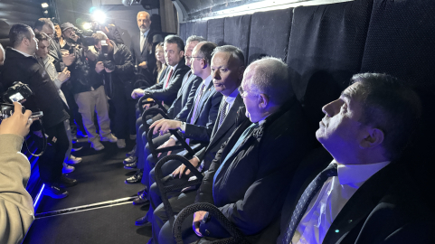 Türkiye’nin ilk uçan sineması ‘Astorya’, Samsun’da açıldı