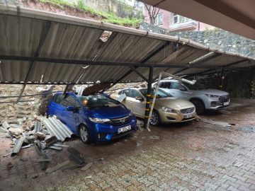 Bursa’da sağanak ve fırtına