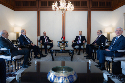 Bakan Fidan, Filistin Devlet Başkan Yardımcısı Şeyh ile görüştü