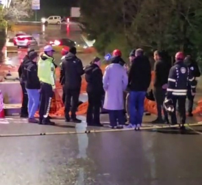 Beton bariyere çarpan motosikletin sürücüsü öldü