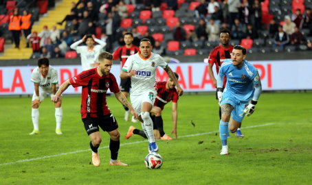 Gaziantep FK - Corendon Alanyaspor: 1-1