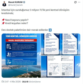 Bakan Kurum yeni kentsel dönüşüm kredisinin detaylarını paylaştı / Fotoğraf eklendi