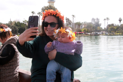 Portakal Çiçeği Karnavalı’nda ‘su korteji’ renkli görüntülere sahne oldu / Ek fotoğraflar