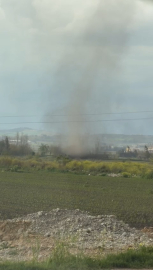Osmaniye'de sağanak ve dolu yağışı; cadde ve sokaklar beyaza büründü (2)