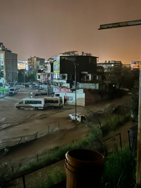 Osmaniye'de sağanak; Savrun Çayı ve Bülbül Deresi taştı