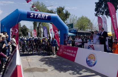 Tour Of Mersin Uluslararası Bisiklet Turu başladı