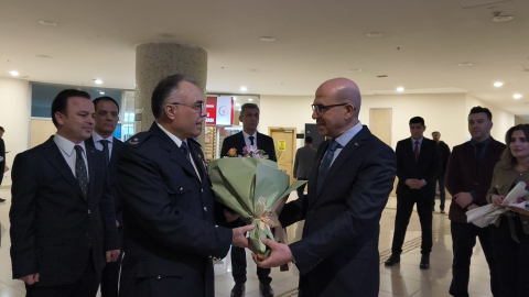 İstanbul Anadolu Adliyesi'nde Polis Haftası kutlandı