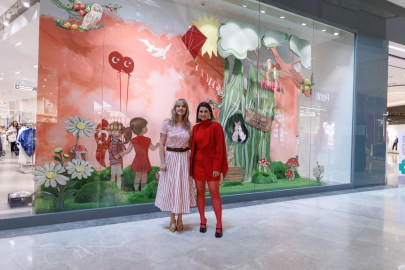 Koton’dan 23 Nisan’a “Neşe Ormanı” Dokunuşu: Çocukların Hayal Gücü Vitrine Taşındı