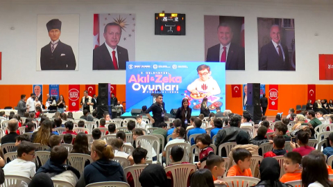 Akıl ve Zeka Oyunları Festivali'nde kazananlar ödüllerini aldı
