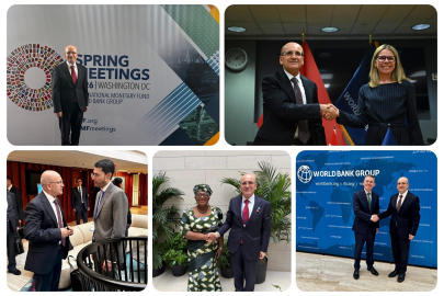 Bakan Şimşek: IMF-Dünya Bankası Bahar Toplantıları kapsamında verimli temaslarda bulunduk