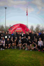 Züber, İstanbul Yarı Maratonu’nda TEV yararına koştu