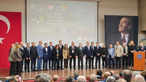 Ural Aküzüm ve Emrah Bayraktar, Futbolda Müfredat Bütünlüğü Çalıştayı'na katıldı