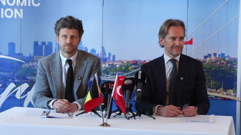 Belçika Ekonomik Misyonu, Türkiye ziyareti öncesi basın toplantısı gerçekleştirdi