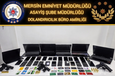 Mersin'de 100 milyonluk işlem hacmine sahip dolandırıcılık çetesine operasyon; 7 tutuklama