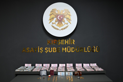 Kırşehir'de 'sahte altın' operasyonu; 2 tutuklama