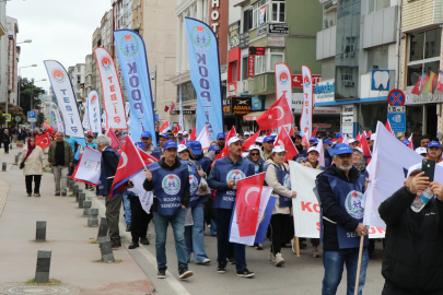 Samsun’da 1 Mayıs kutlandı