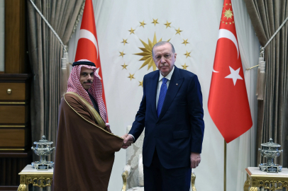 Cumhurbaşkanı Erdoğan, Suudi Arabistan Dışişleri Bakanı Faysal'ı kabul etti 