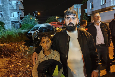 Ezilmekten kurtarılan Hamza, kahramanıyla buluştu 
