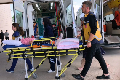 Balkonda başına mermer düşen Miray, ağır yaralandı