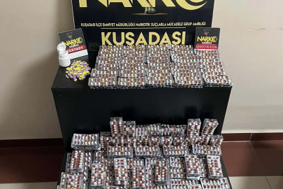 Kuşadası'nda uyuşturucu operasyonu; 4 tutuklama