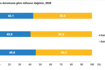 18-74 yaş arası nüfusun yüzde 43,1'i bakım sorumluluğu taşıyor