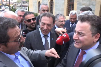 Ali Babacan Çorum’da 