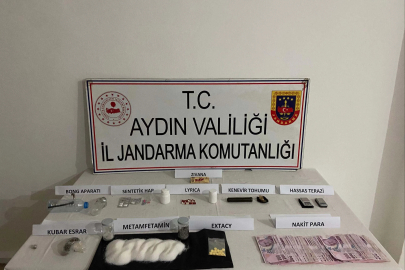Aydın'da iki ayrı adrese uyuşturucu operasyonu: 5 gözaltı