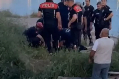 Seyhan Nehri'e düşen kadını tekneyle açılan vatandaşlar kurtardı