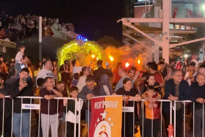 Galatasaray'ın şampiyonluğu Aydın'da coşkuyla kutlandı