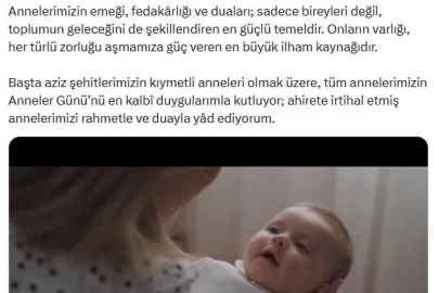 İletişim Başkanı Duran'dan 'Anneler Günü' mesajı