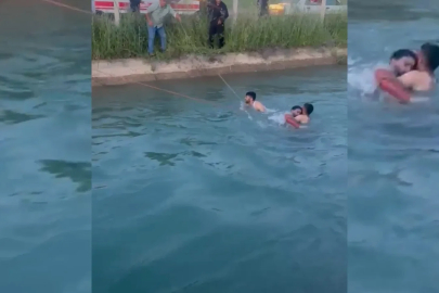 Şanlıurfa’da otomobil sulama kanalına devrildi; 3 yaralı