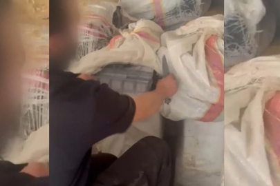 Saman balyalarının 40 bin paket kaçak sigara ele geçirildi