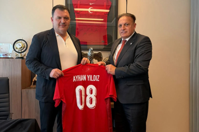 Avrupa Türk Futbol Federasyonu’ndan TFF’ye ziyaret