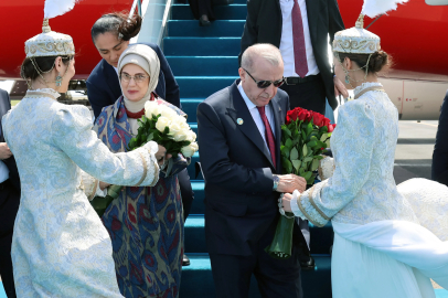 Cumhurbaşkanı Erdoğan, Türkistan'da