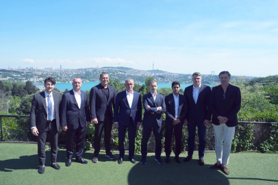 UEFA ve TFF heyetleri, Avrupa Ligi Finali öncesi İstanbul'da bir araya geldi
