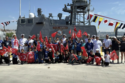 TCG Gurbet hücumbotu, Tekirdağ'da ziyarete açıldı