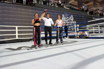 Emine Arslan’dan Turkish Open WAKO World Cup’ta  Dünya Kupası Şampiyonluğu