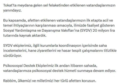 Almus Barajı'nda taşkın alarmı: Turhal'da esnaf kepenk kapattı (3)