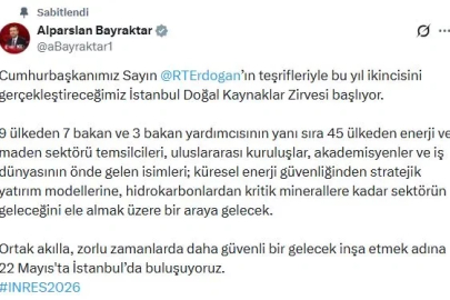 Bakan Bayraktar: Daha güvenli bir gelecek inşa etmek adına İstanbul’da buluşuyoruz
