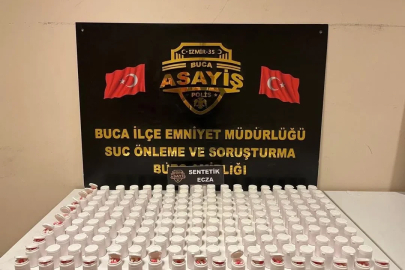 İzmir'de 10 bin 854 adet sentetik ecza hapı ele geçirildi; 1 tutuklama