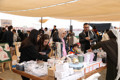 8’inci Etnospor Kültür Festivali’nde Filistin unutulmadı