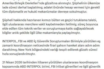 Bakan Çiftçi: Umut Altaş'ın iadesi için tüm mekanizmalar devreye sokuldu
