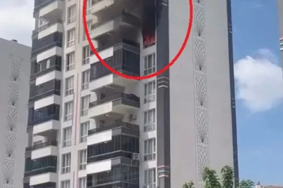 Diyarbakır'da 11 katlı binada yangın; 2 kişi dumandan etkilendi