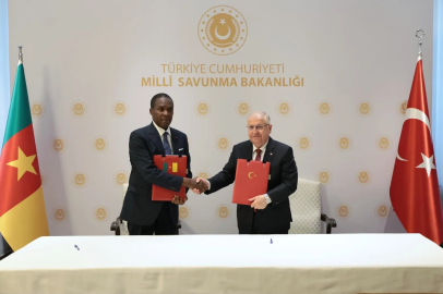 Bakan Güler, Kamerunlu mevkidaşı Assomo ile bir araya geldi (2)