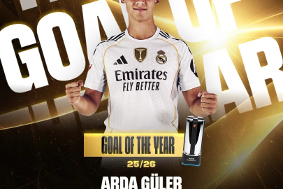 La Liga’da yılın golü Arda Güler’den