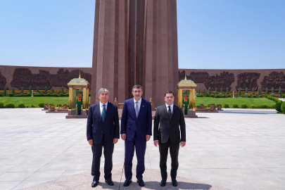 Cumhurbaşkanı Yardımcısı Yılmaz, Türkmenistan temaslarını tamamladı