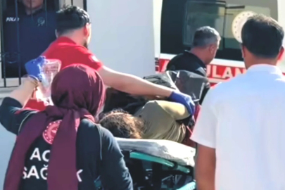 Ot biçme makinesine kolunu kaptıran kadın yaralandı