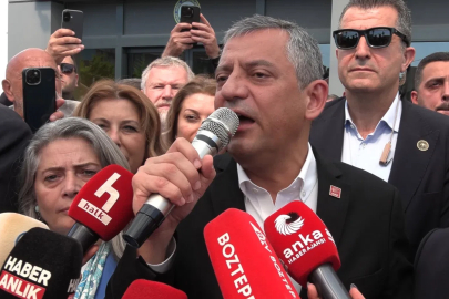 Özgür Özel: Siz bugün tarihin doğru tarafındasınız